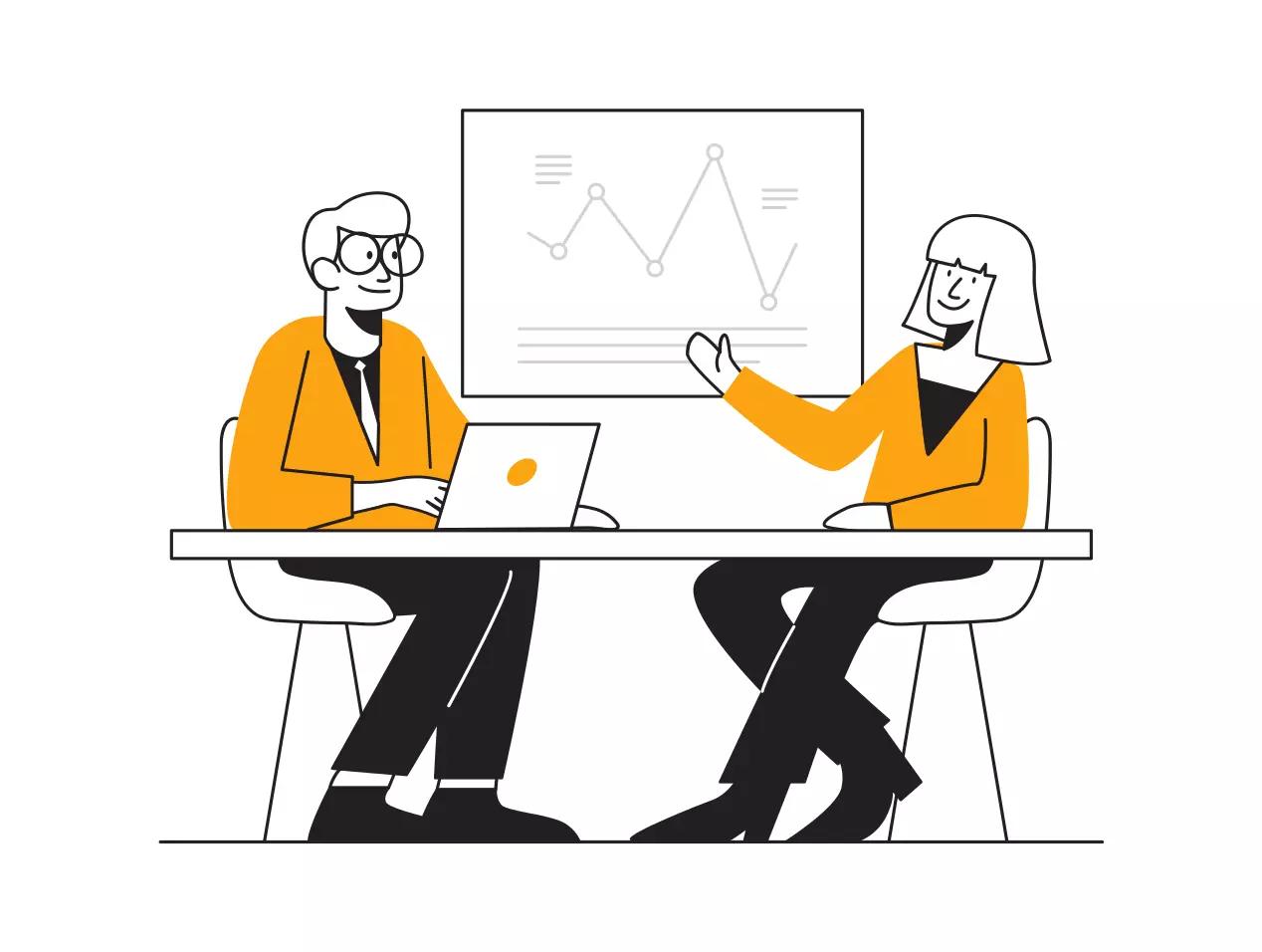 Website ontwerp op desktop en mobiel